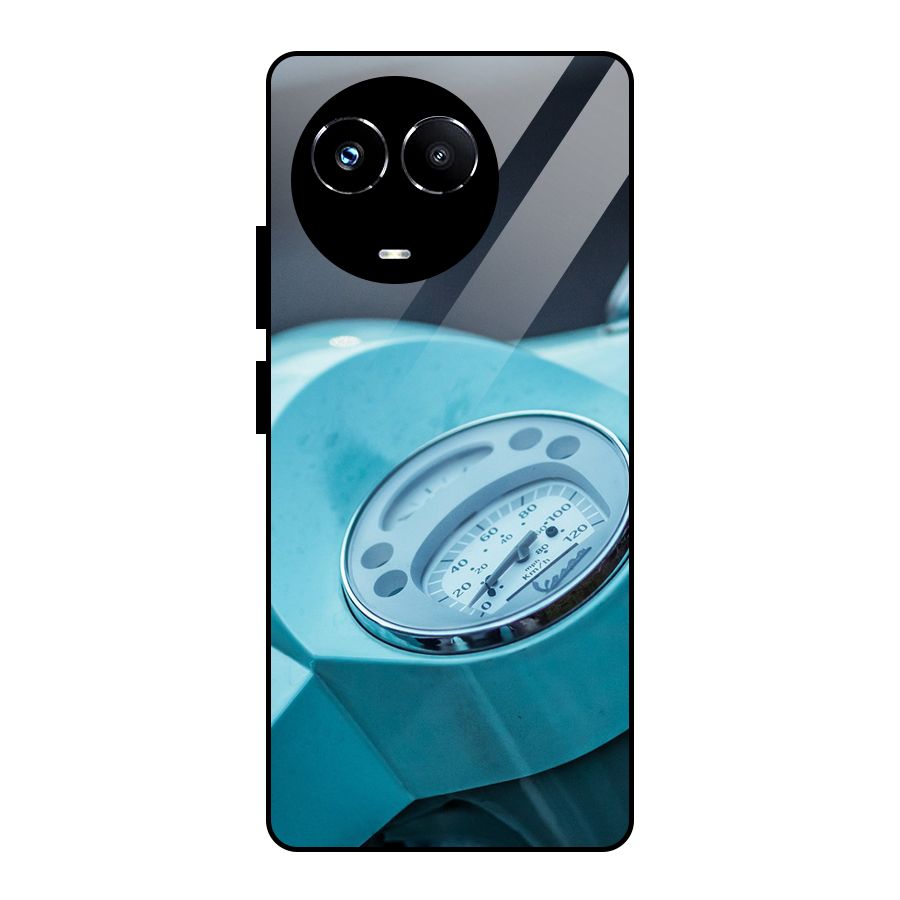 Scooter Meter Glass Back Case for Realme Narzo 60X