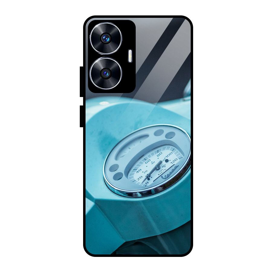 Scooter Meter Glass Back Case for Realme Narzo N55