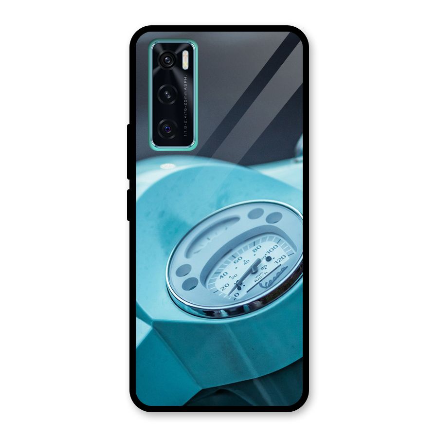 Scooter Meter Glass Back Case for Vivo V20 SE