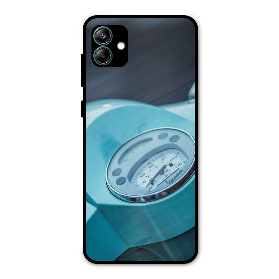 Scooter Meter Metal Back Case for Galaxy A04