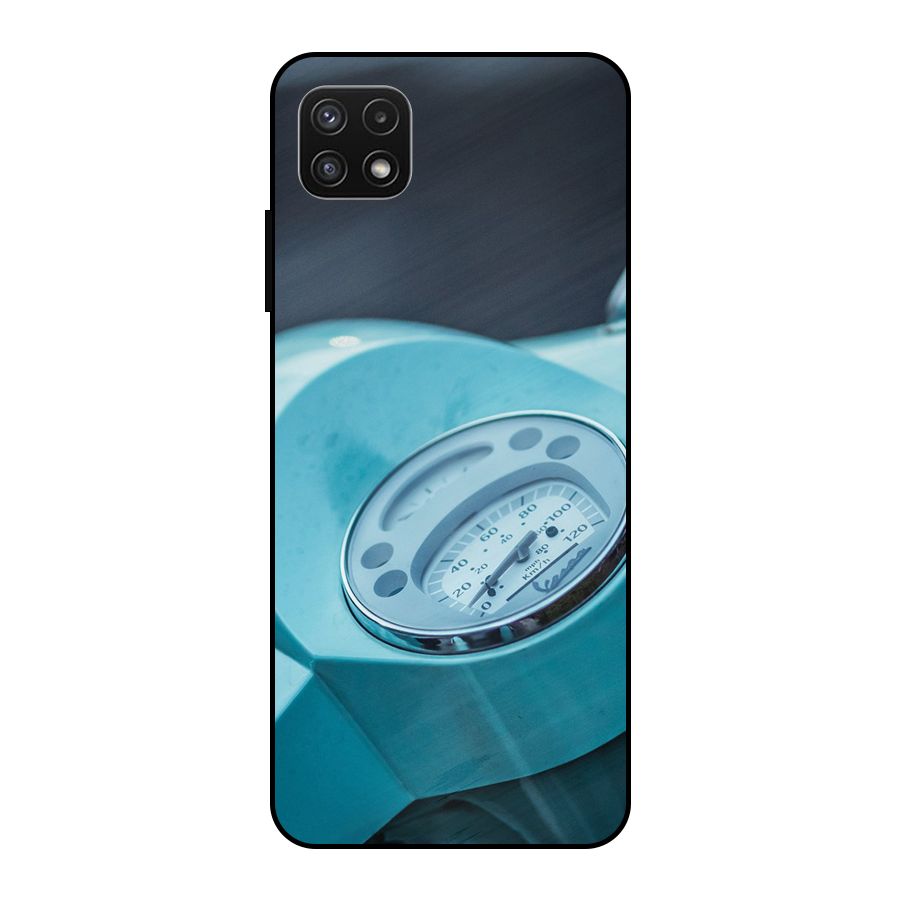 Scooter Meter Metal Back Case for Galaxy A22 5G