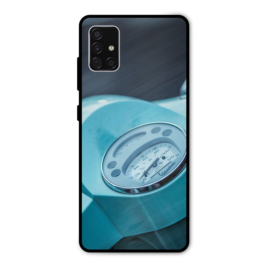 Scooter Meter Metal Back Case for Galaxy A51