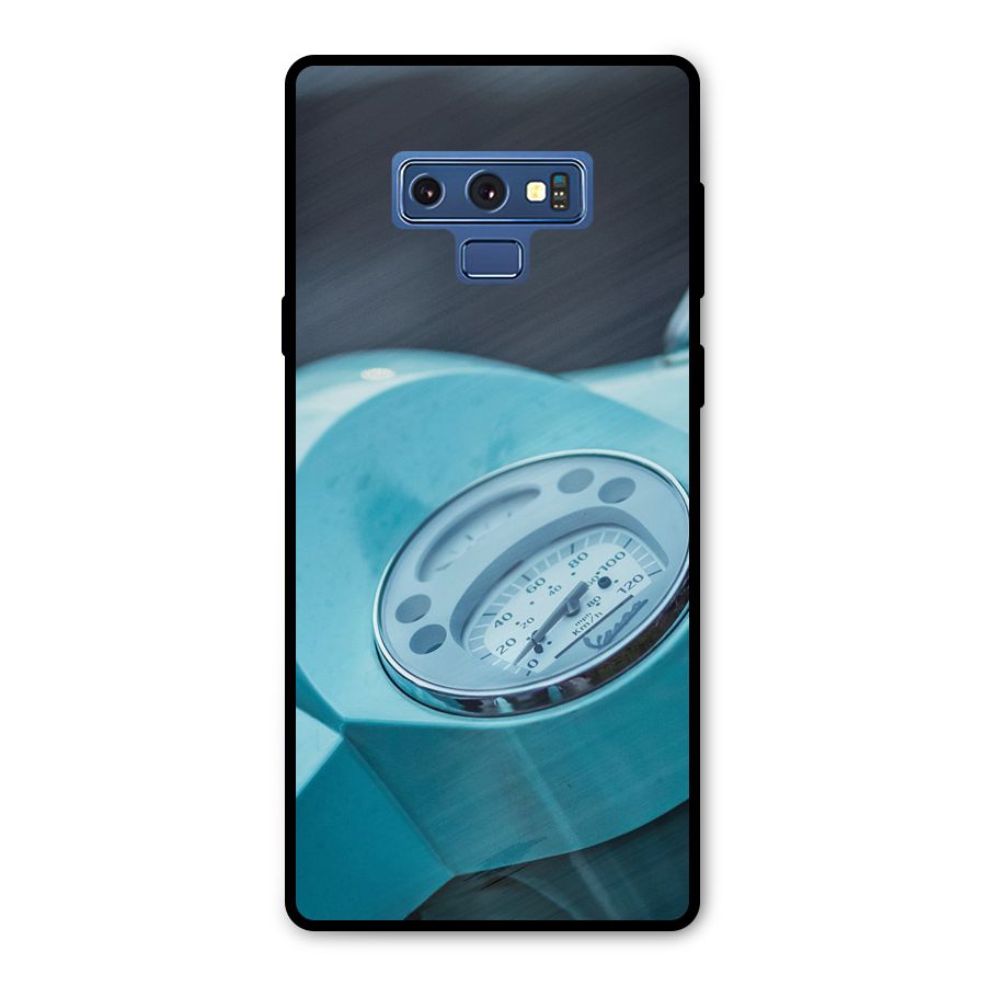 Scooter Meter Metal Back Case for Galaxy Note 9
