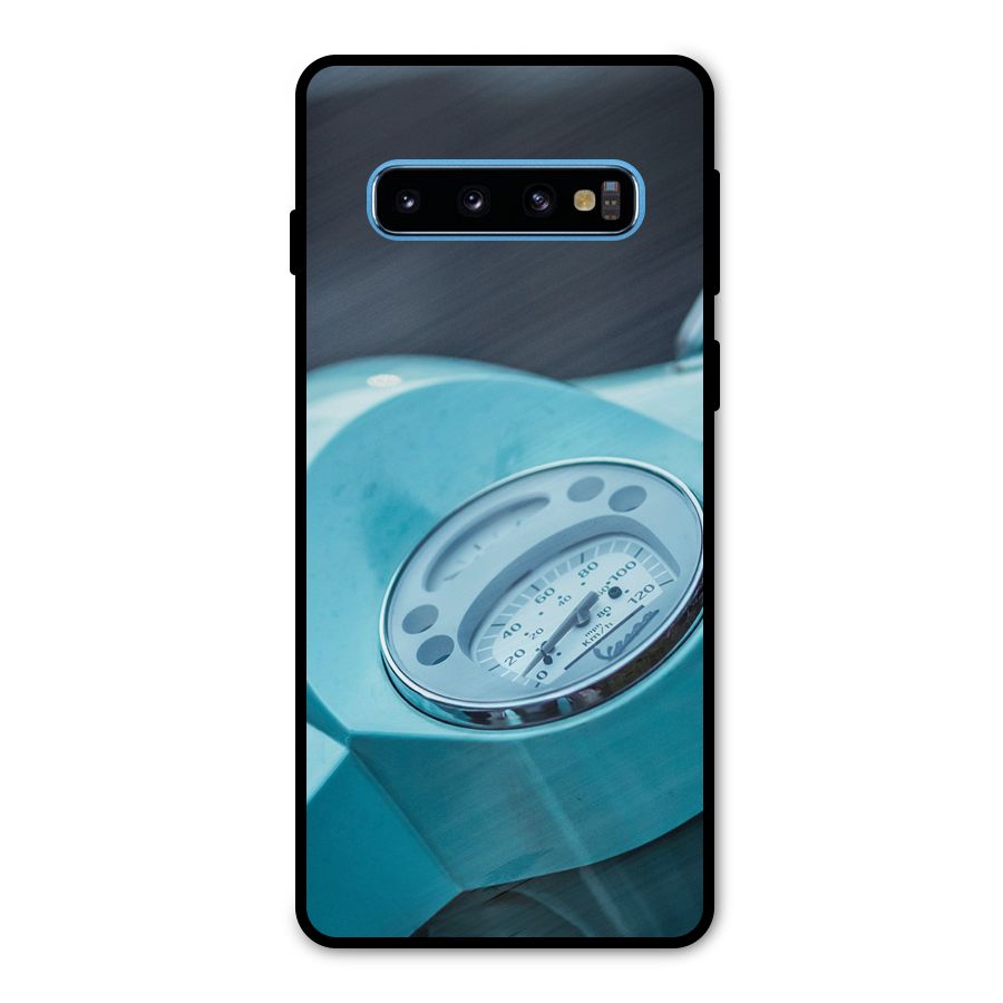 Scooter Meter Metal Back Case for Galaxy S10