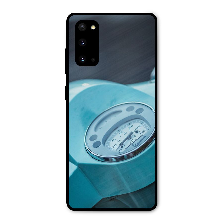 Scooter Meter Metal Back Case for Galaxy S20