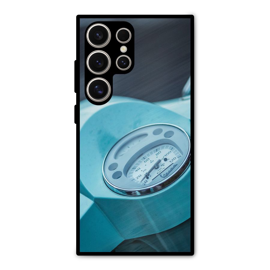 Scooter Meter Metal Back Case for Galaxy S24 Ultra