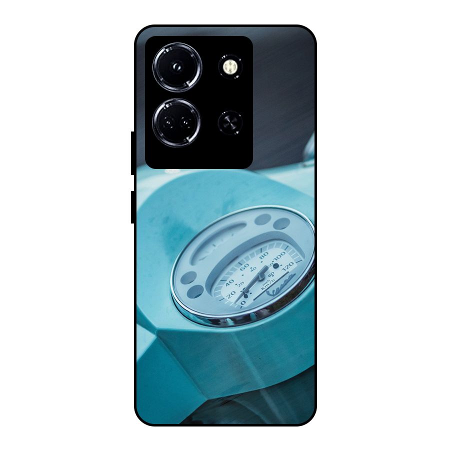 Scooter Meter Metal Back Case for Infinix Note 30 5G