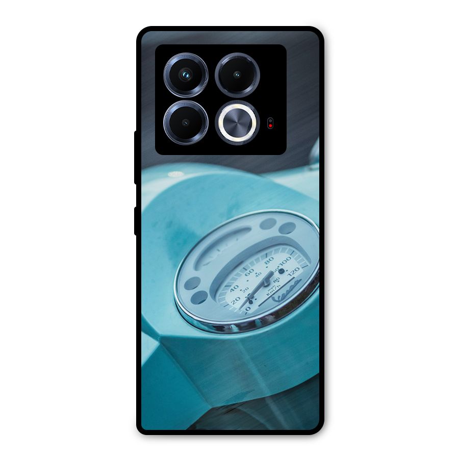 Scooter Meter Metal Back Case for Infinix Note 40 5G