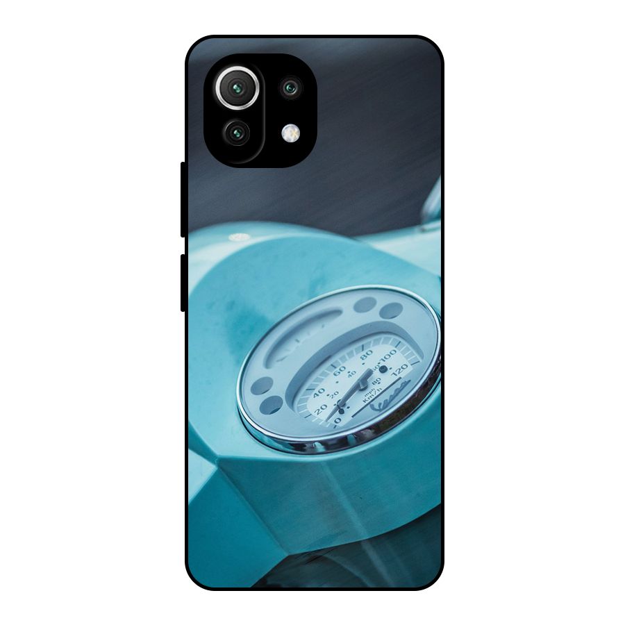 Scooter Meter Metal Back Case for Mi 11 Lite NE 5G