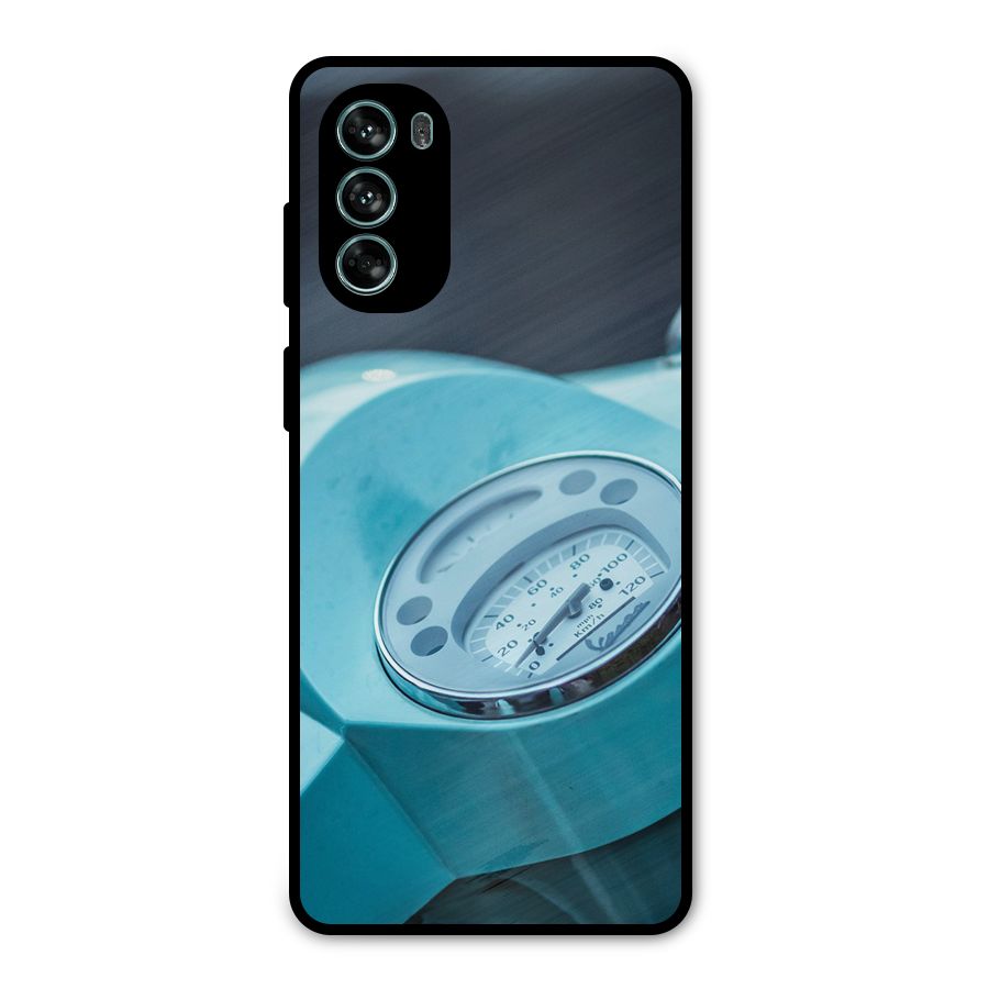 Scooter Meter Metal Back Case for Moto G62