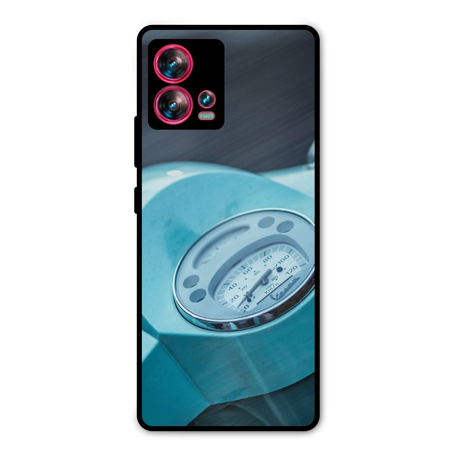 Scooter Meter Metal Back Case for Motorola Edge 30 Fusion