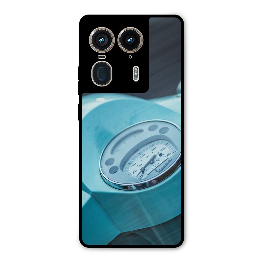 Scooter Meter Metal Back Case for Motorola Edge 50 Ultra