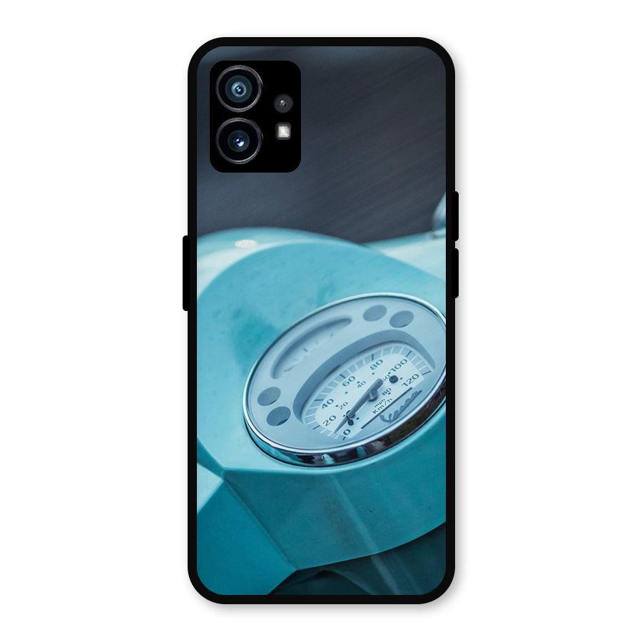 Scooter Meter Metal Back Case for Nothing Phone 1