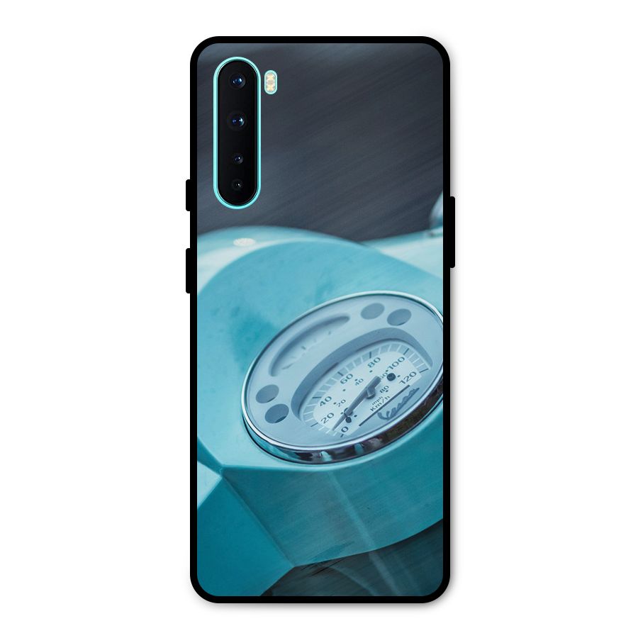 Scooter Meter Metal Back Case for OnePlus Nord