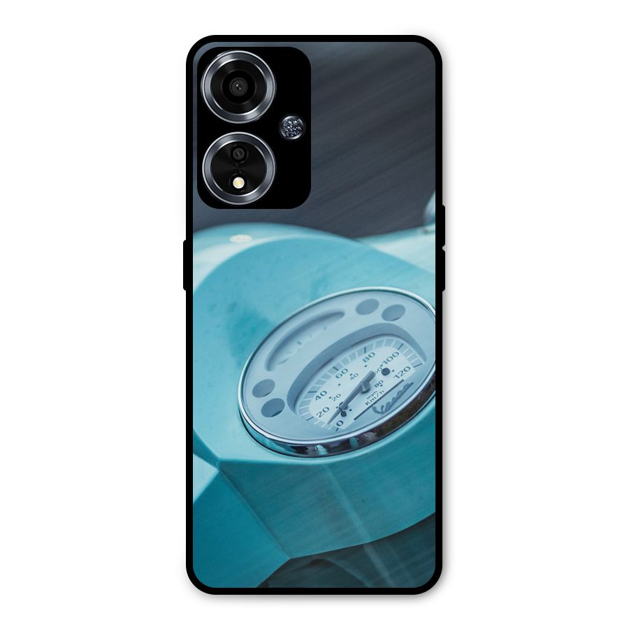 Scooter Meter Metal Back Case for Oppo A59