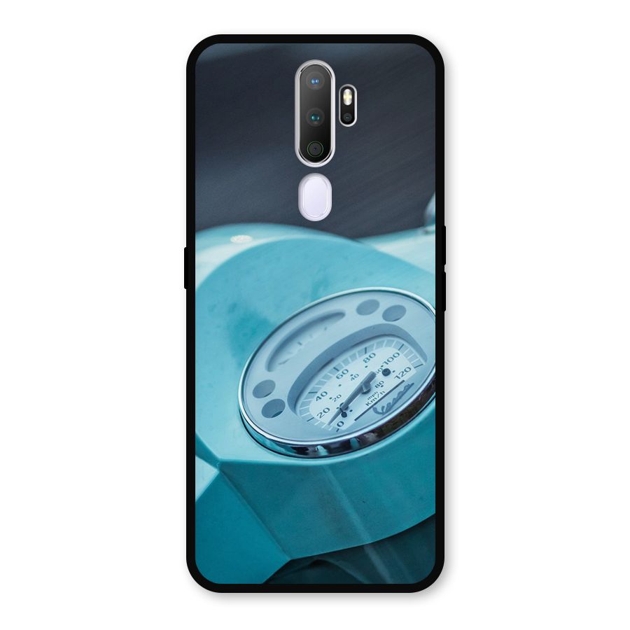 Scooter Meter Metal Back Case for Oppo A9 (2020)
