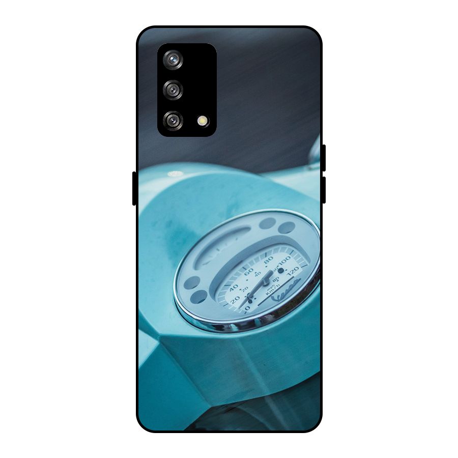 Scooter Meter Metal Back Case for Oppo F19