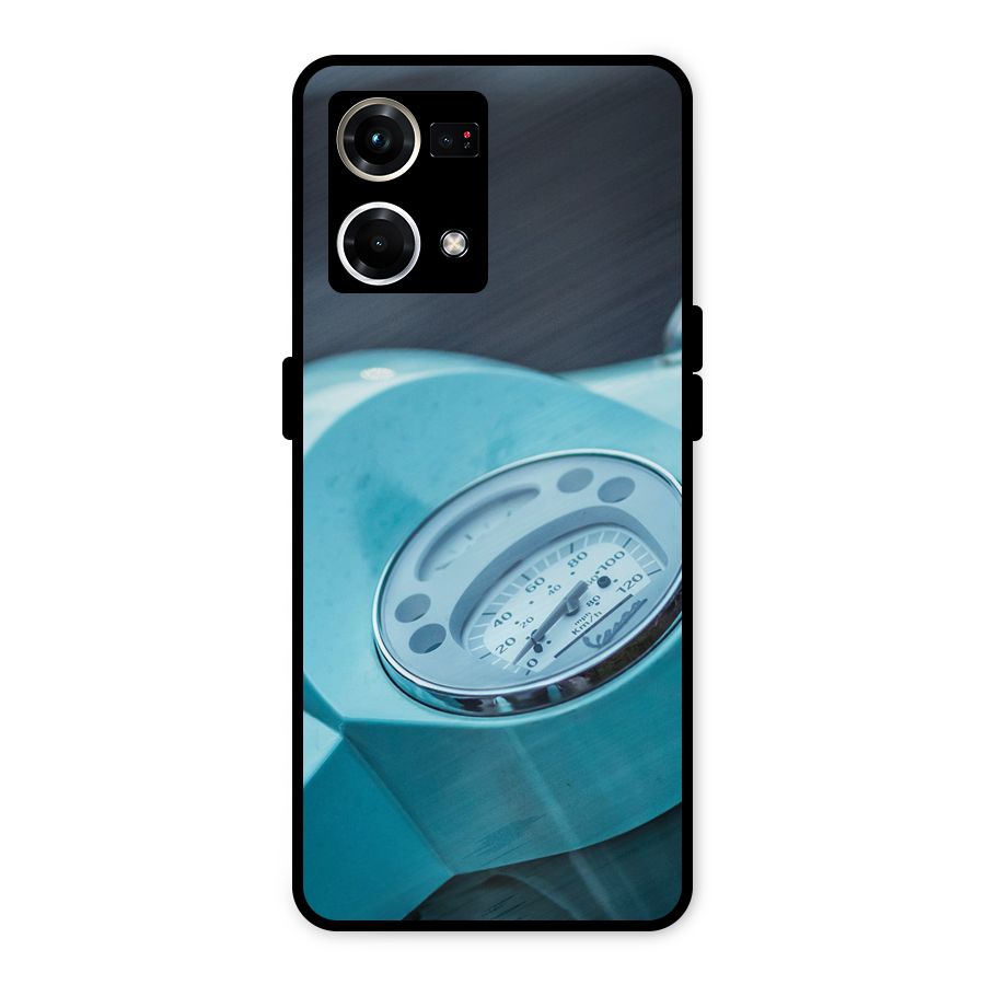Scooter Meter Metal Back Case for Oppo F21 Pro 4G