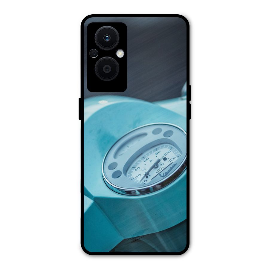Scooter Meter Metal Back Case for Oppo F21s Pro 5G