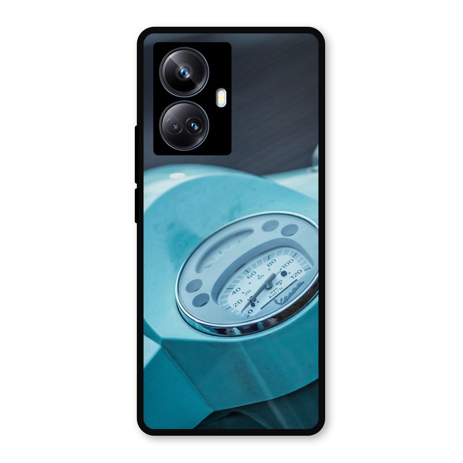 Scooter Meter Metal Back Case for Realme 10 Pro Plus