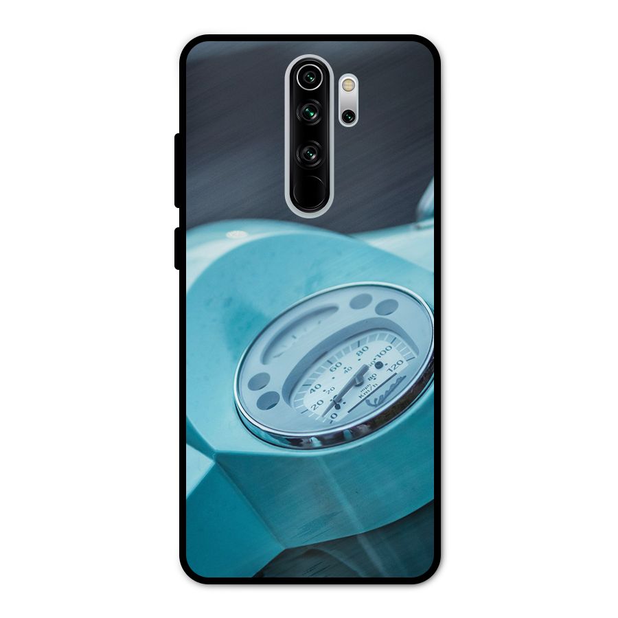 Scooter Meter Metal Back Case for Redmi Note 8 Pro