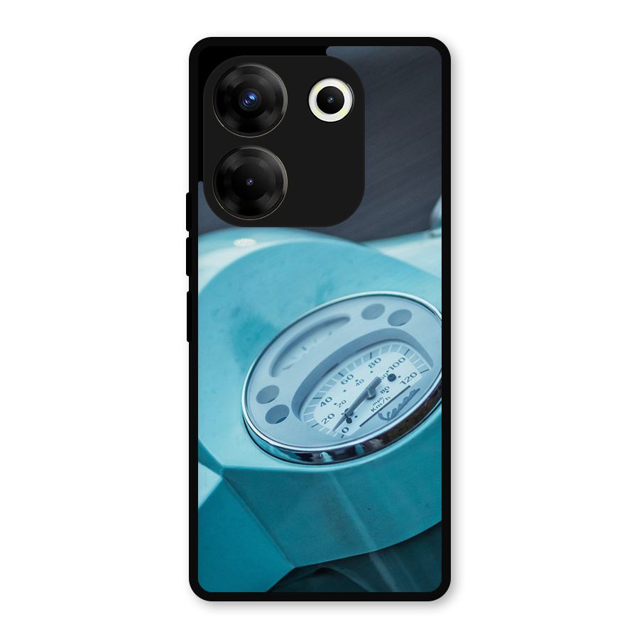Scooter Meter Metal Back Case for Tecno Camon 20