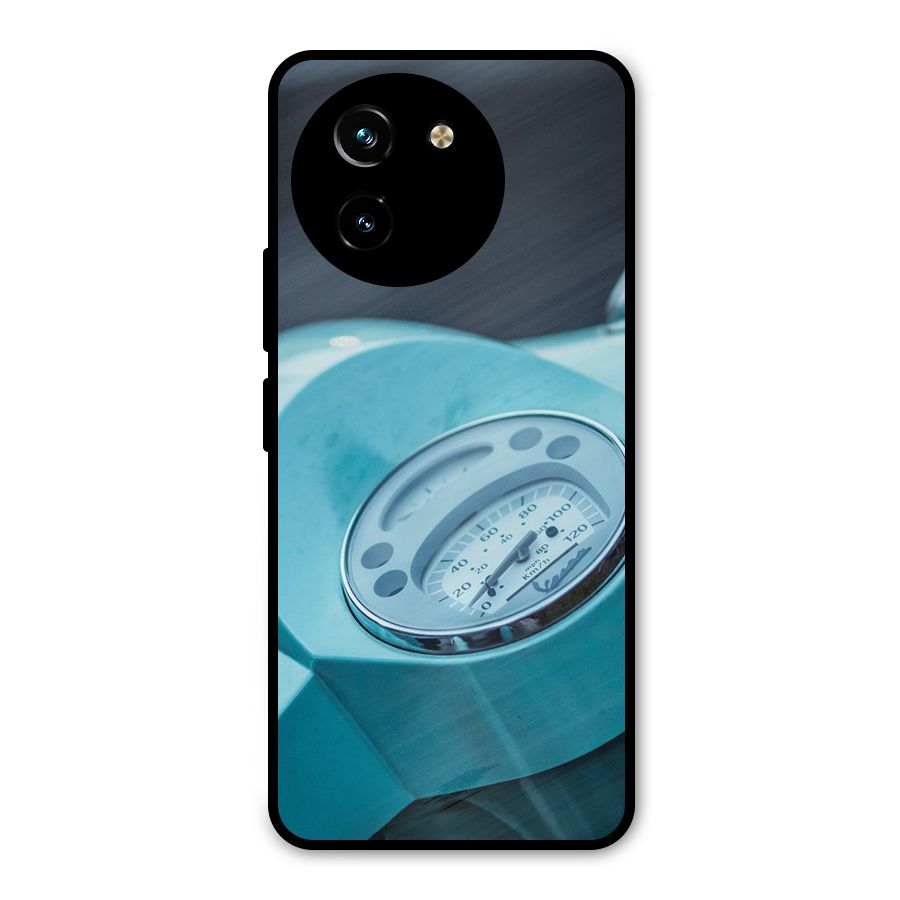 Scooter Meter Metal Back Case for Vivo T3x
