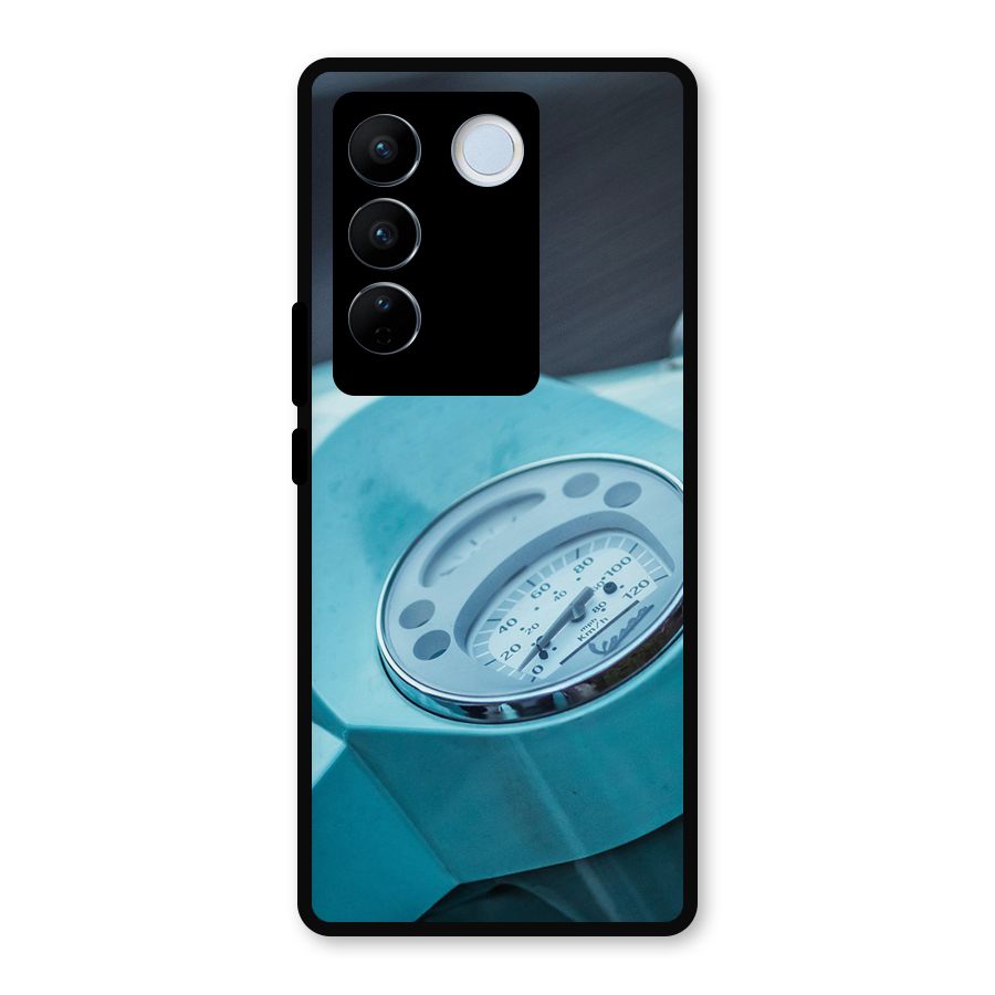Scooter Meter Metal Back Case for Vivo V27