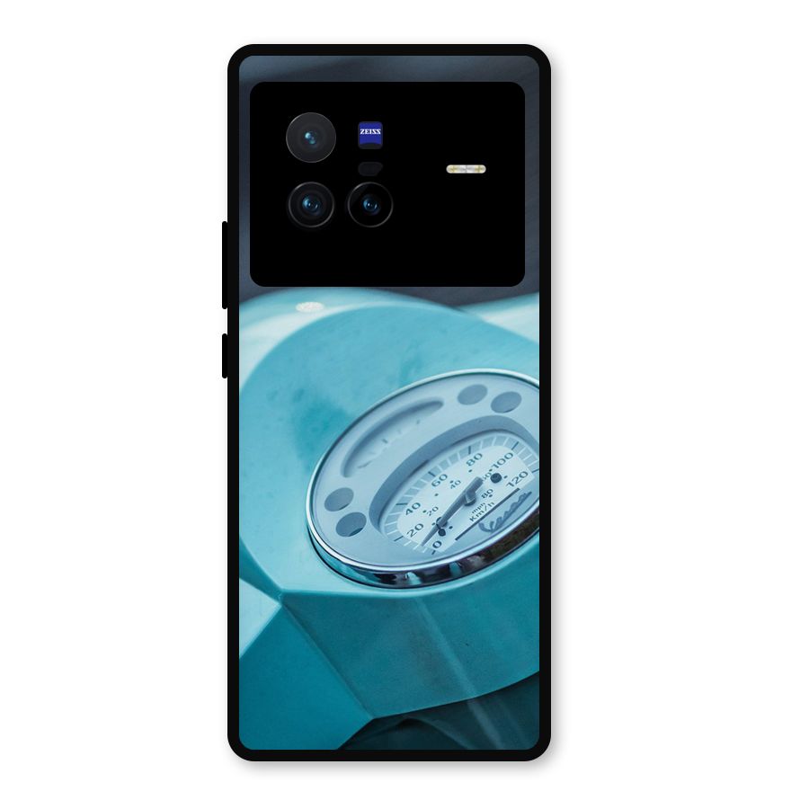 Scooter Meter Metal Back Case for Vivo X80