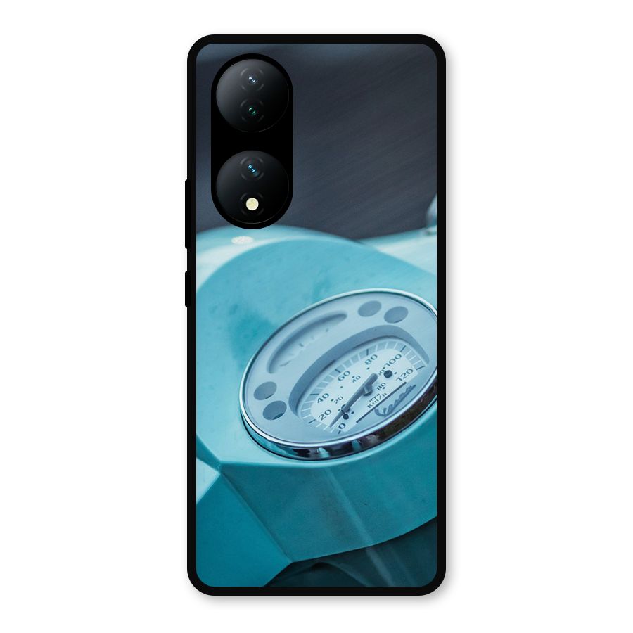 Scooter Meter Metal Back Case for Vivo Y100a