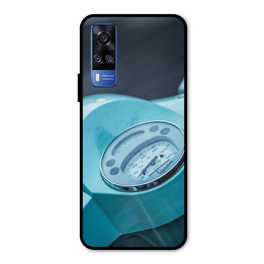 Scooter Meter Metal Back Case for Vivo Y51A