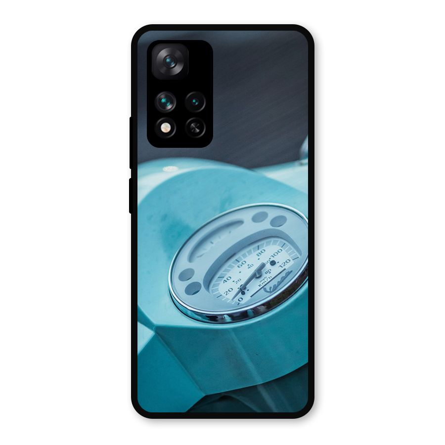 Scooter Meter Metal Back Case for Xiaomi 11i Hypercharge 5G