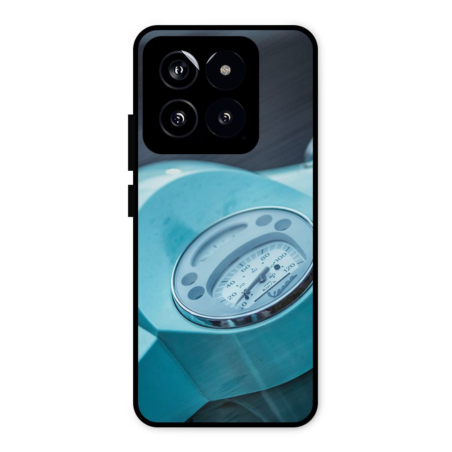 Scooter Meter Metal Back Case for Xiaomi 14