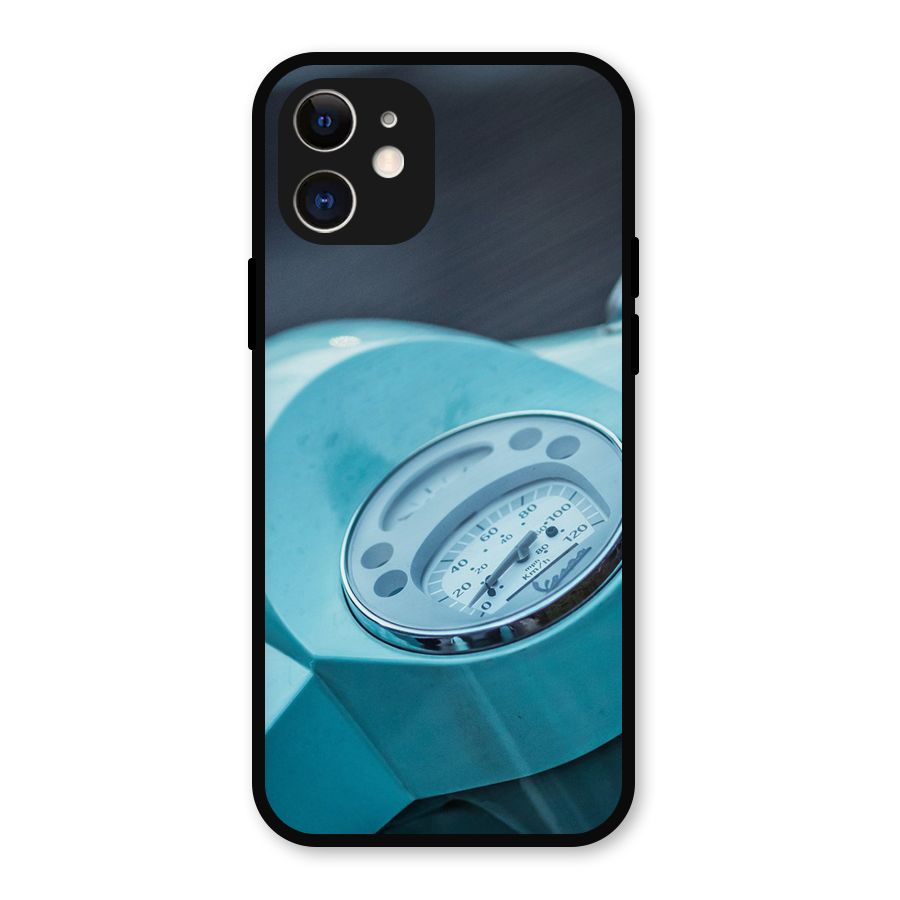 Scooter Meter Metal Back Case for iPhone 12