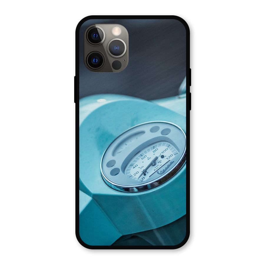 Scooter Meter Metal Back Case for iPhone 12 Pro