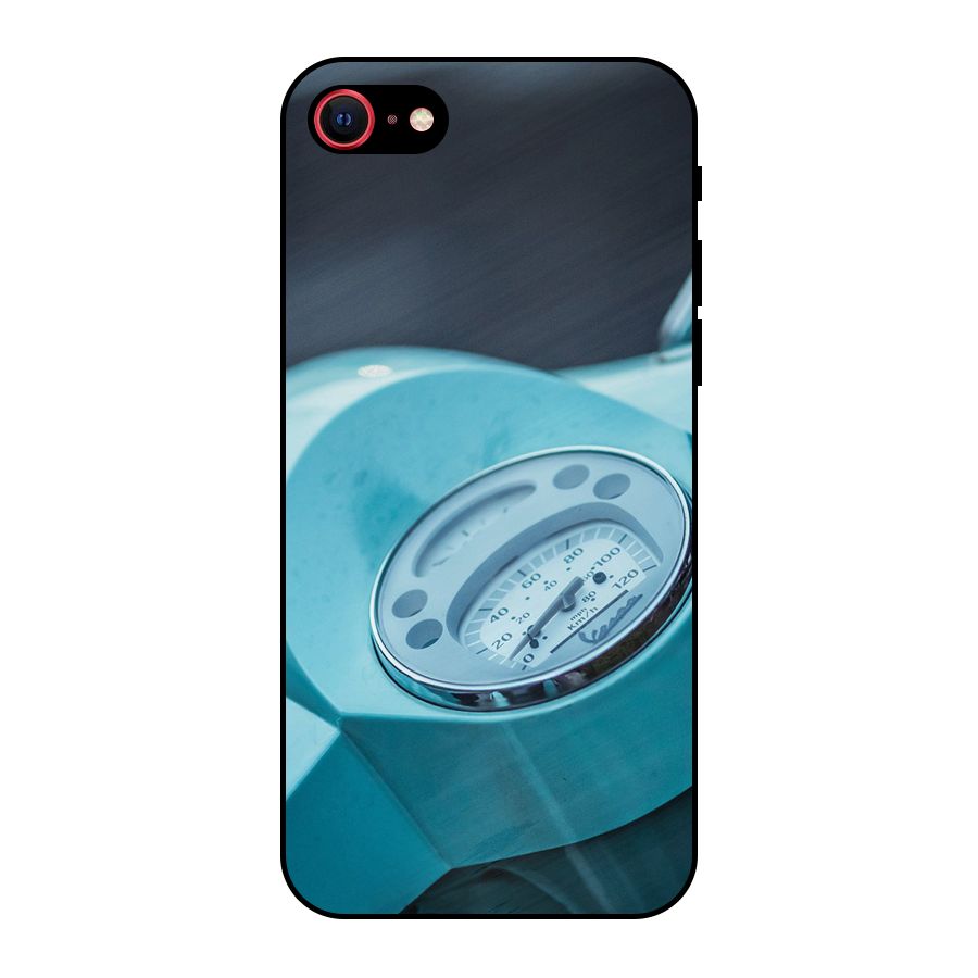 Scooter Meter Metal Back Case for iPhone SE 2022