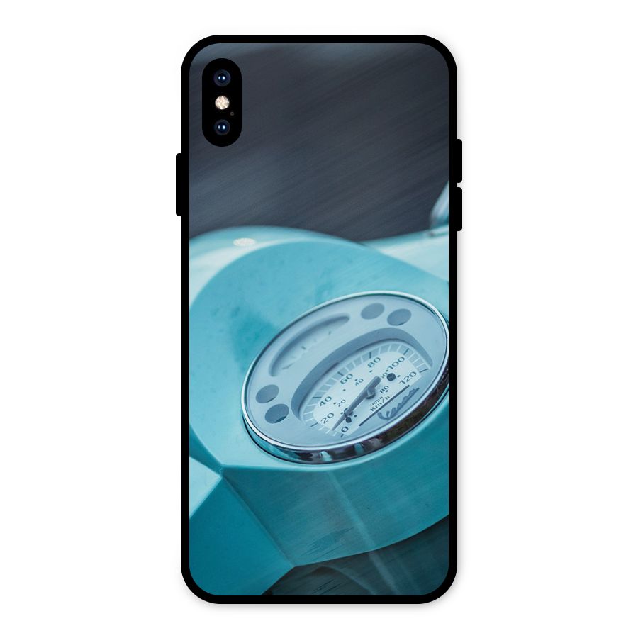 Scooter Meter Metal Back Case for iPhone XS Max