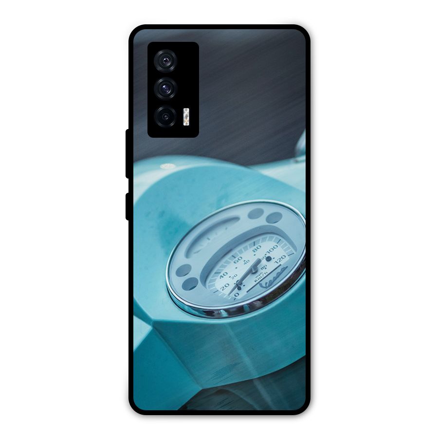 Scooter Meter Metal Back Case for iQOO 7 5G