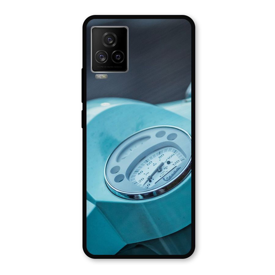Scooter Meter Metal Back Case for iQOO 7 Legend 5G