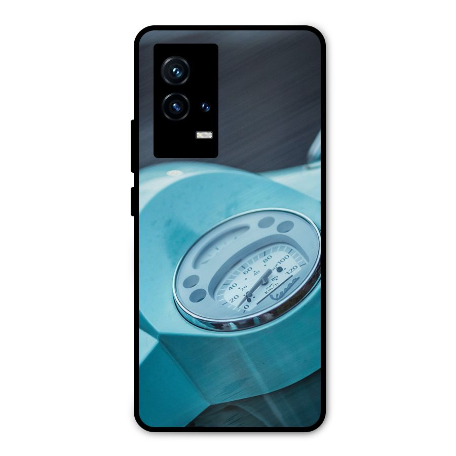 Scooter Meter Metal Back Case for iQOO 9 5G