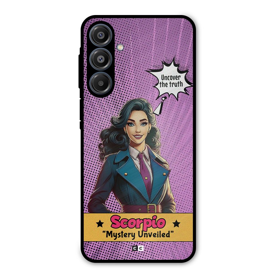 Scorpio Mystery Metal Back Case for Galaxy A16 5G