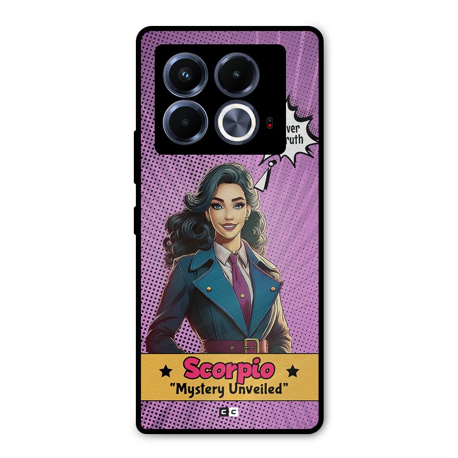 Scorpio Mystery Metal Back Case for Infinix Note 40 5G
