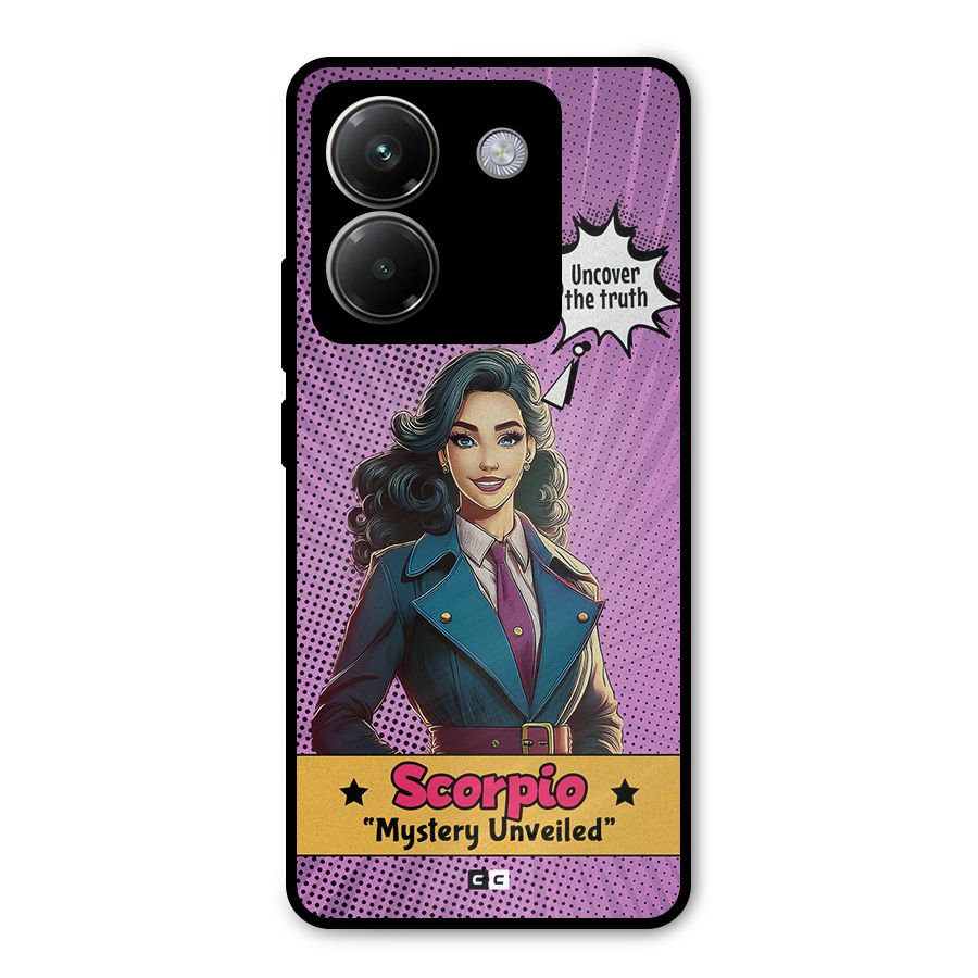 Scorpio Mystery Metal Back Case for Poco M7 Pro 5G