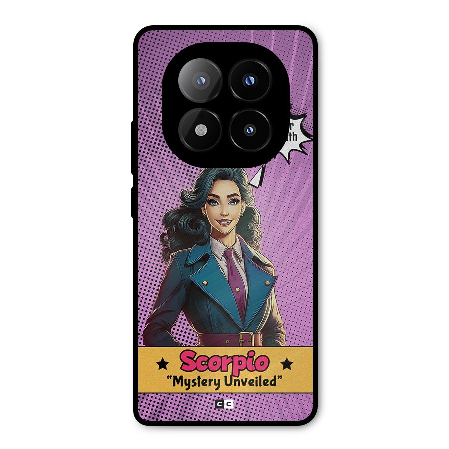 Scorpio Mystery Metal Back Case for Redmi Note 14 Pro Plus 5G