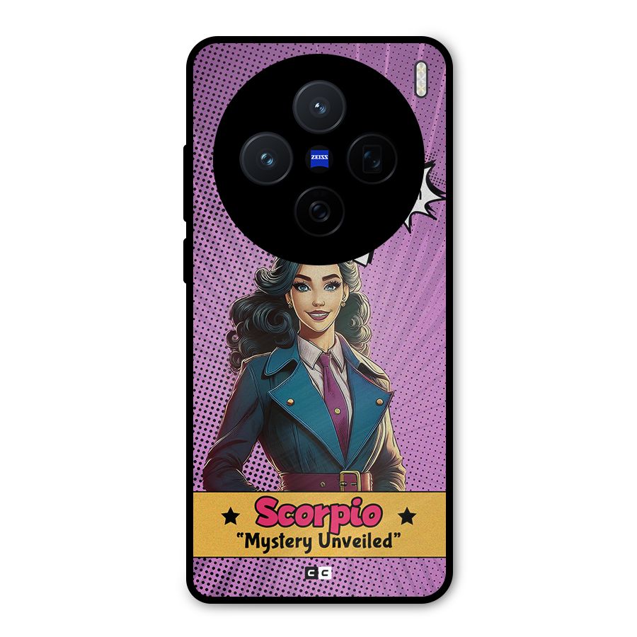 Scorpio Mystery Metal Back Case for Vivo X200
