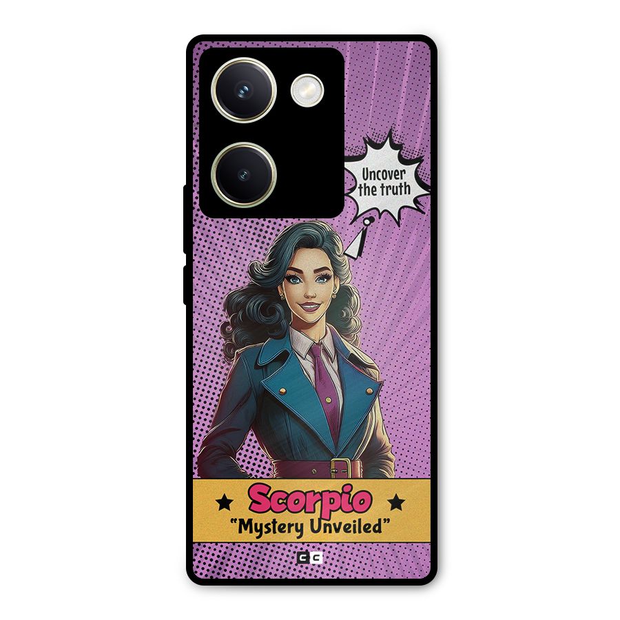 Scorpio Mystery Metal Back Case for Vivo Y200 Pro