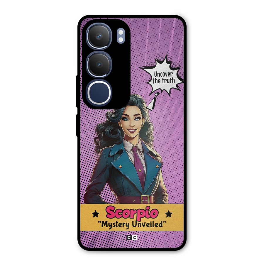 Scorpio Mystery Metal Back Case for Vivo Y29