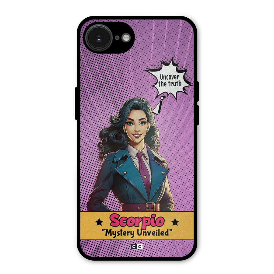 Scorpio Mystery Metal Back Case for iPhone 16e