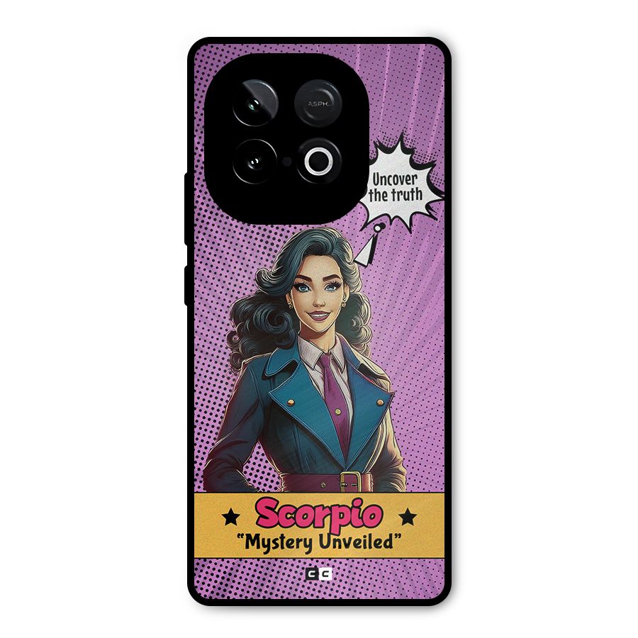 Scorpio Mystery Metal Back Case for iQOO Neo 10