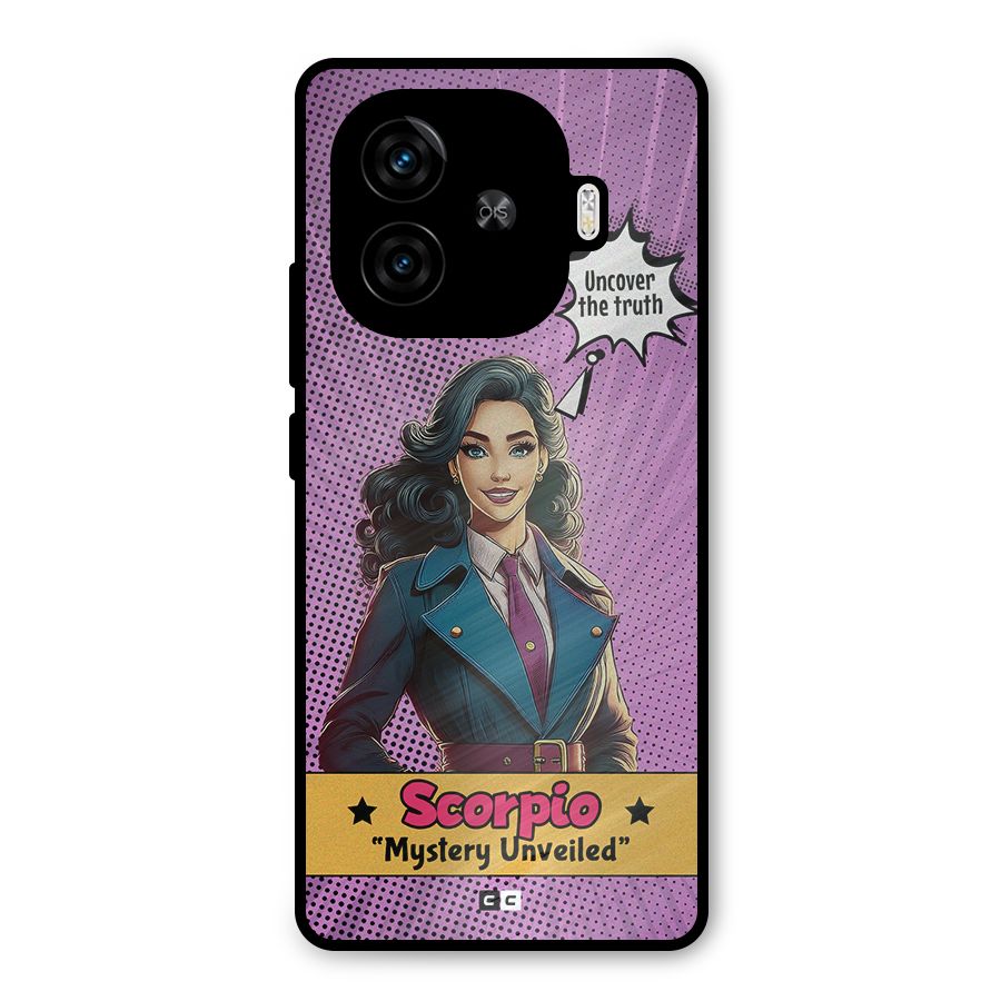 Scorpio Mystery Metal Back Case for iQOO Neo 10R